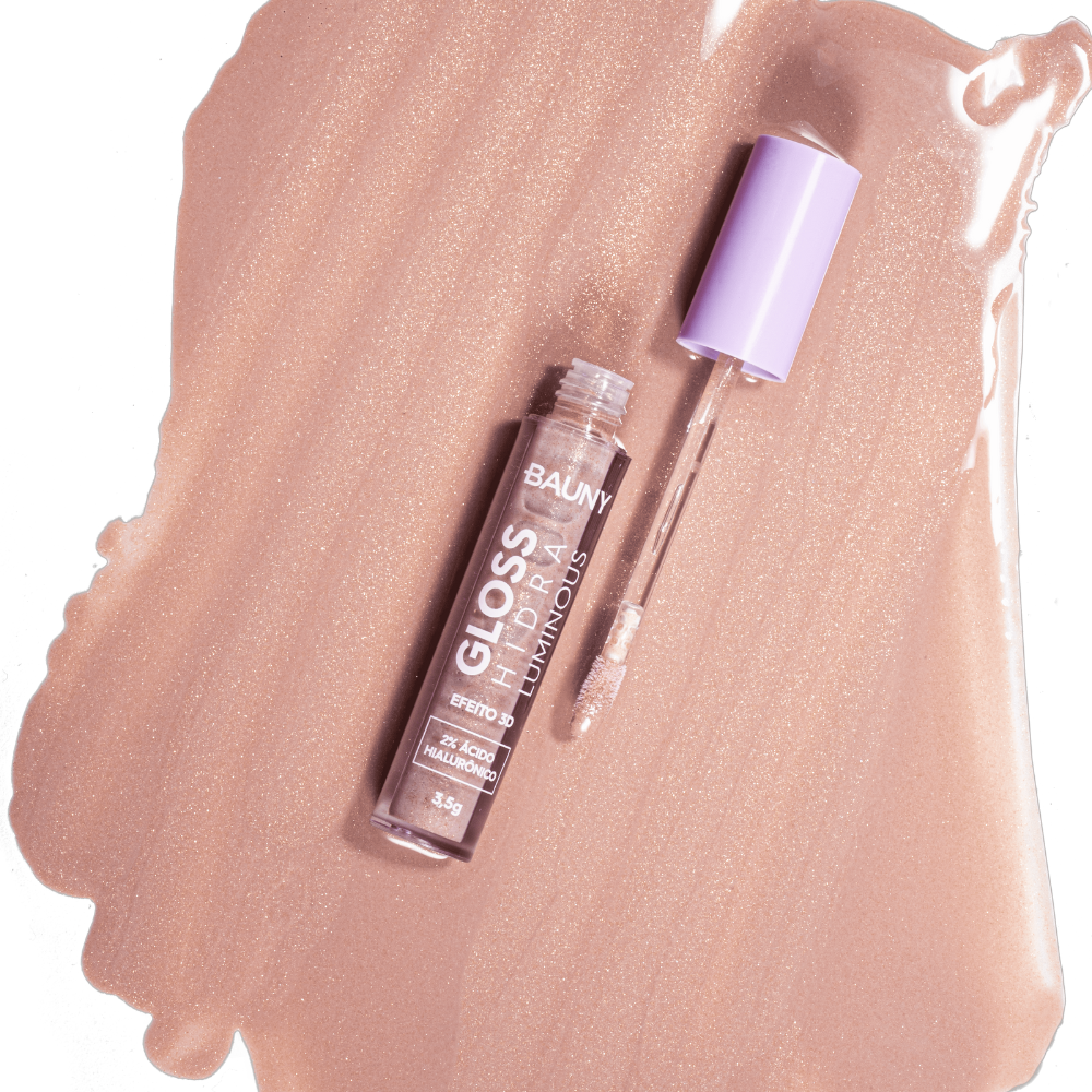 Bauny Gloss Hidra Luminous - Light Glow- 3,5g