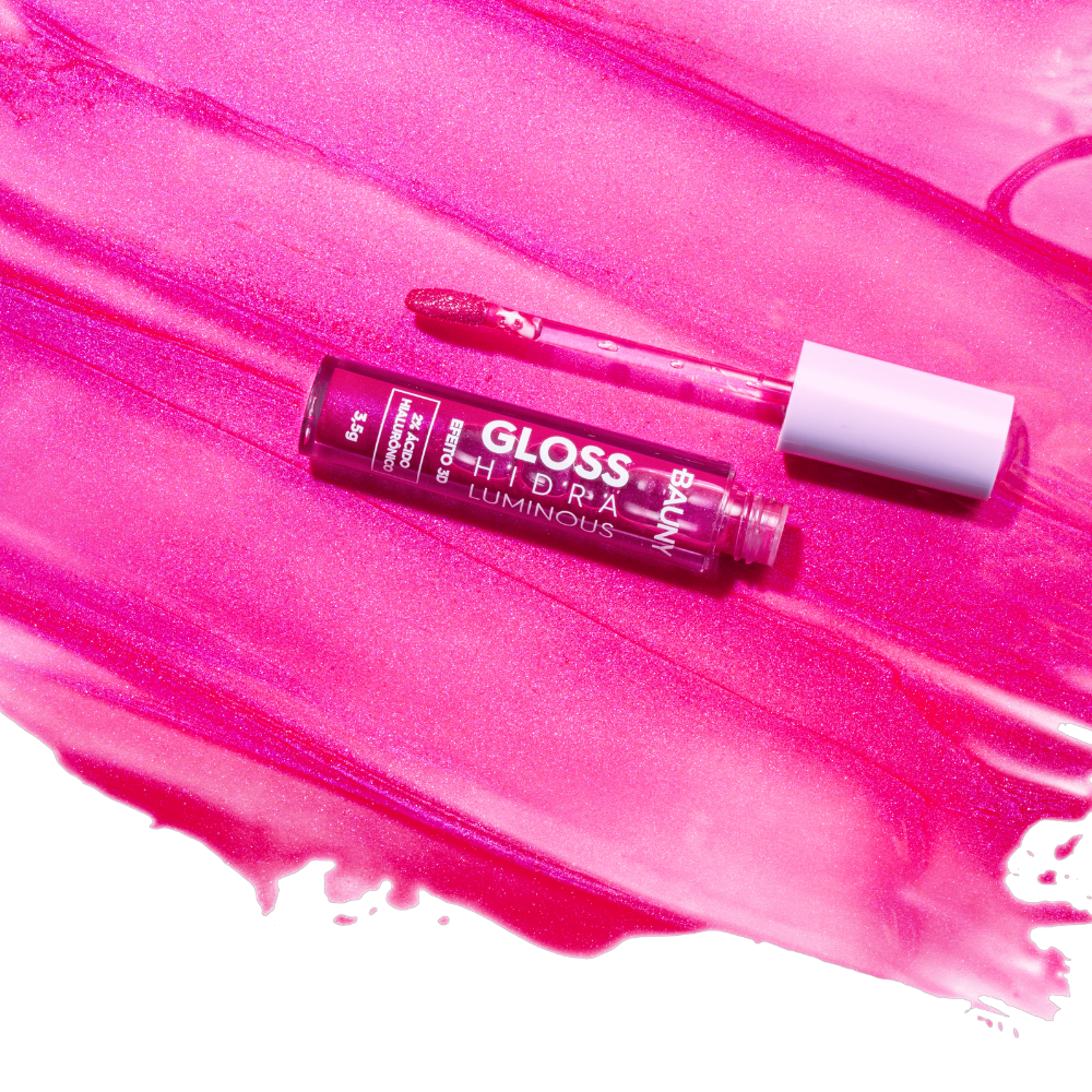 Bauny Gloss Hidra Luminous - Blossom Glow - 3,5g