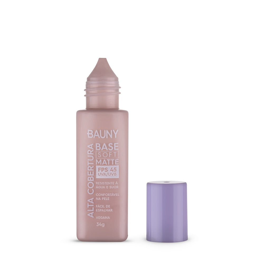 Bauny - Base Soft Matte Alta cobertura (010) - 34g