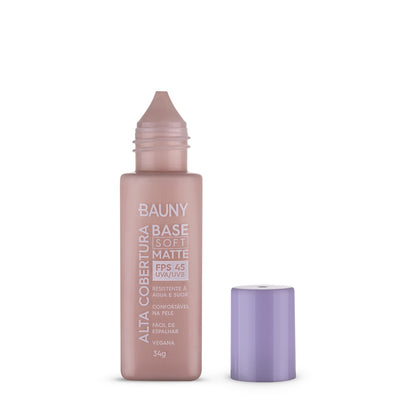 Bauny - Base Soft Matte Alta cobertura (020) - 34g