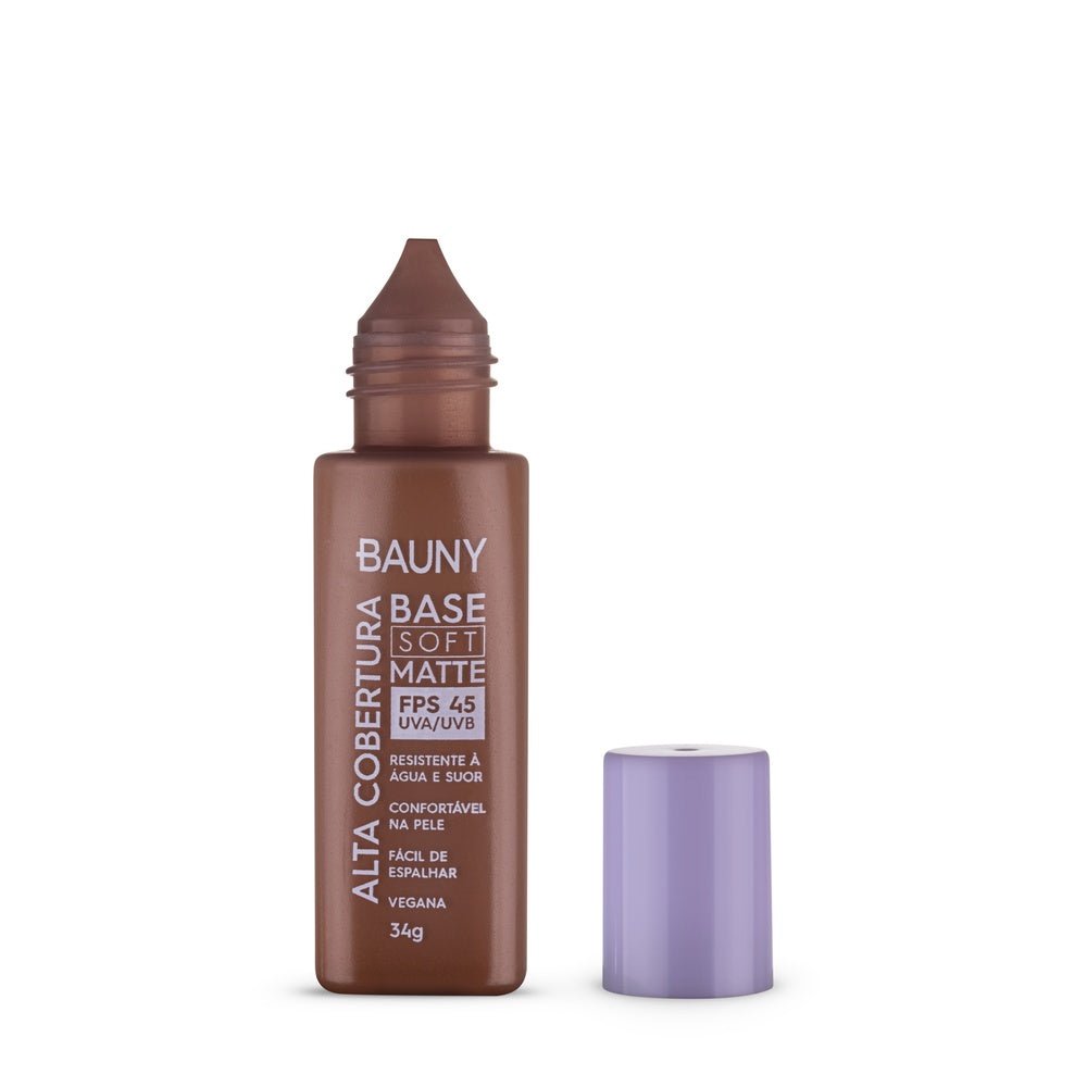 Bauny - Base Soft Matte Alta cobertura (100) - 34g