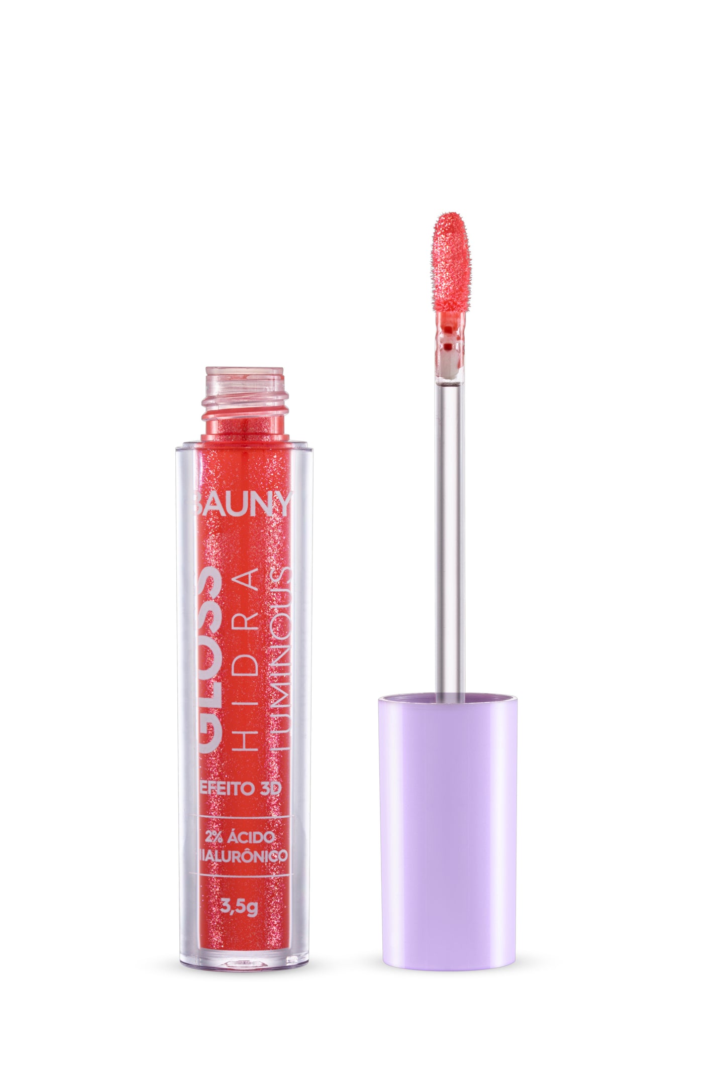 Bauny Gloss Hidra Luminous - Ruby Glow- 3,5g