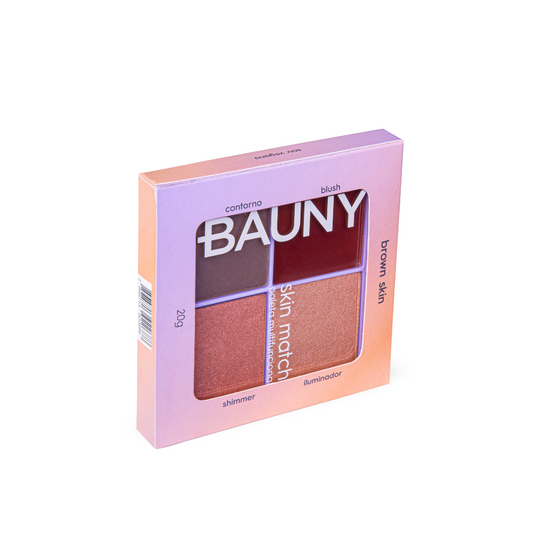 BAUNY - PALETA MULTIFUNCIONAL - SKIN MATCH (Brown) - 20g