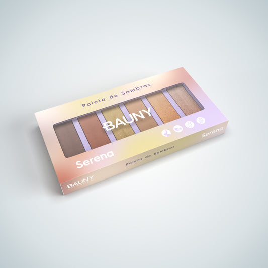 Bauny - Paleta de Sombras (Serena) - 10,2g