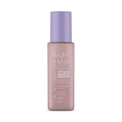 Bauny - Base Soft Matte Alta cobertura (010) - 34g