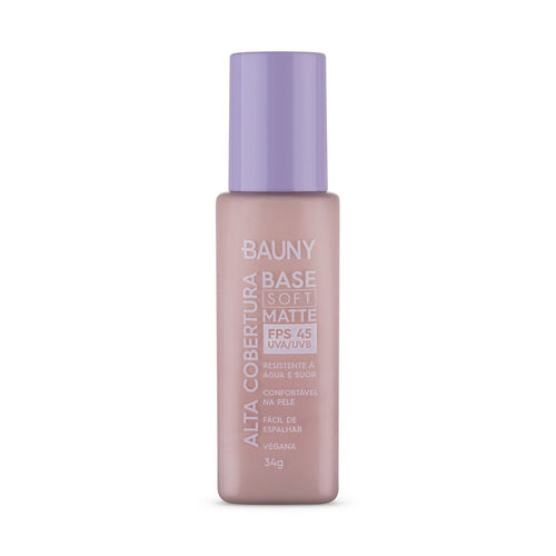 Bauny - Base Soft Matte Alta cobertura (010) - 34g
