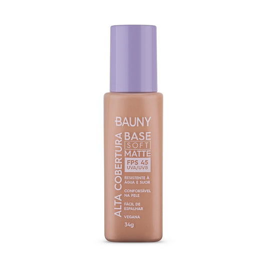 Bauny - Base Soft Matte Alta cobertura (050) - 34g