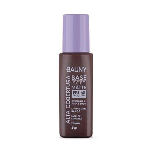 Bauny - Base Soft Matte Alta cobertura (120) - 34g