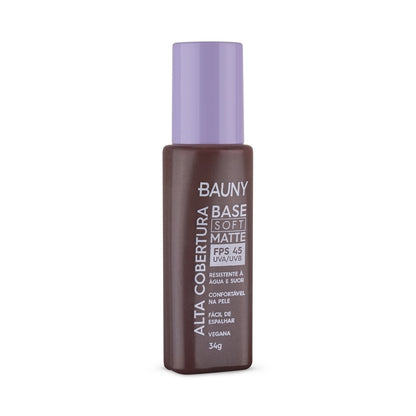 Bauny - Base Soft Matte Alta cobertura (120) - 34g